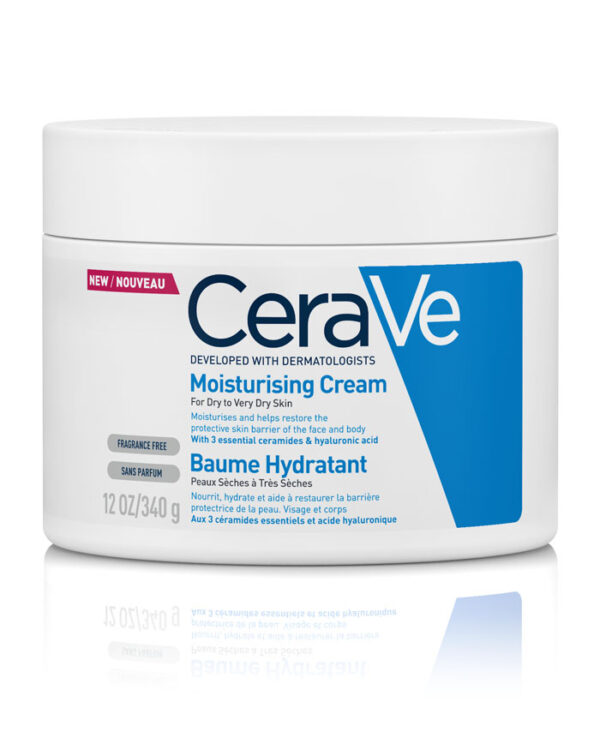 CeraVe Moisturising Cream 340g - كريم ترطيب عميق للبشرة الجافة والحساسة